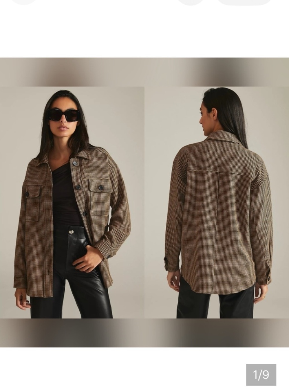 Anthropologie
Current Air Houndstooth
Printed Shirt Jacket
$145 spring casual